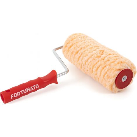 Rullo tessuto professionale manico quarzi pitture idropitture superfici ruvide misura 24 cm - confezione 1 (1/5)
