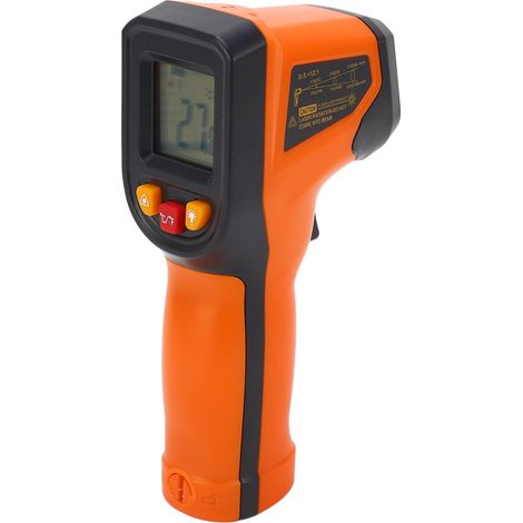 Thermomètre infrarouge industriel T600, pistolet de mesure haute précision pour huile, cuisson et température de l'eau (sans pile) (1/5)