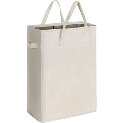 45L Paniers à Linge avec Poignées Panier à Linge Mince avec Pliable Panier à Linge pour chambre salon chambre d'enfant salle de bain et voyage