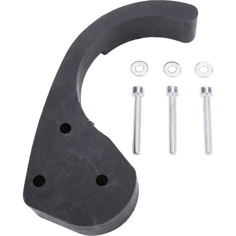 Ortviai Garde de Chaîne Moteur Noir pour Yamaha Banshee YFZ350 (1987-2006) – Plastique Résistant (1/5)