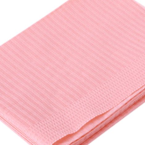 Nappes jetables imperméables 125 pièces pour salon de beauté, rose - Idéal pour onglerie et extensions de cils (1/5)