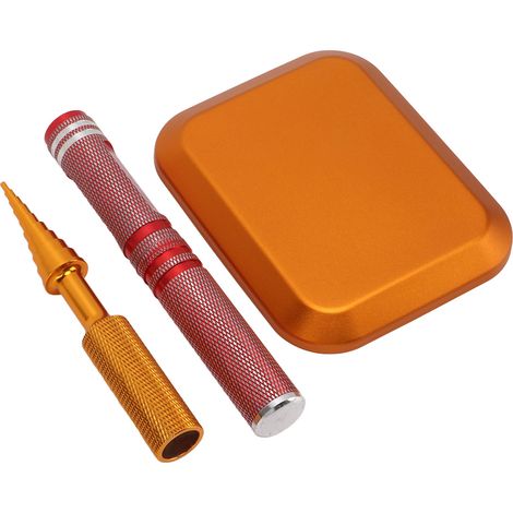 Kit d'outils de réparation RC : poinçon, clé en croix, alésoir pour l'entretien et la mise à niveau des modèles radiocommandés (doré) (1/5)