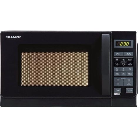 Sharp R-642BKW Noir Micro-onde combiné Comptoir 20 L 800 W