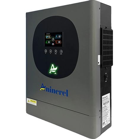 Inversor solar híbrido, onda sinusoidal pura, alta eficiencia, 6200W-48V-120A-WIFI, 220V-230VAC (1/2)