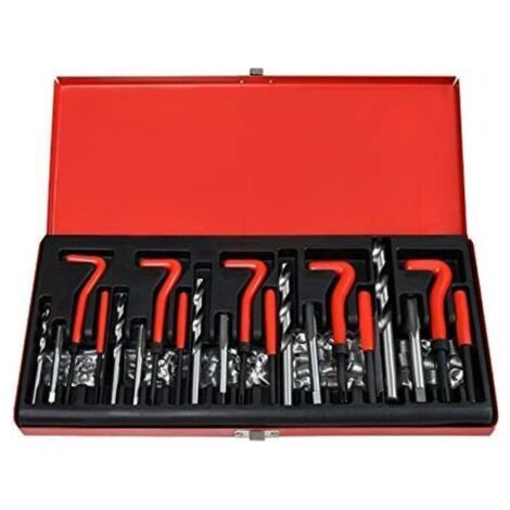 10M, 5M, 6M - Jeu de tarauds de réparation Douilles de taraudage-inserts de taraudage M5 M6 M8 M10 M12 Taraudage Douilles de taraudage-inserts de taraudage