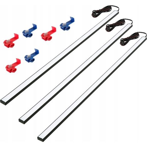 Éclairage LED pour cabine de voiture, fourgonnette, zone de chargement, 3x50cm PL12