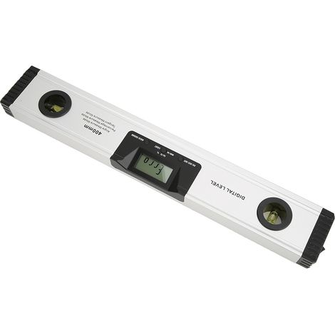 400-mm-Digital-Laser-Wasserwaage mit Hintergrundbeleuchtung, horizontaler und vertikaler Libelle sowie magnetischer Wasserwaage (1/5)