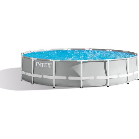 Kit Piscine Prisme Rond 4 -57 x 1 -07 - Intex