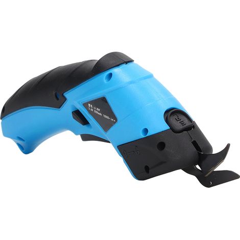 Ciseaux électriques sans fil pour tissu, coupe-cordon rechargeable USB, outil de coupe avec 2 lames, cisaille portable (1/5)