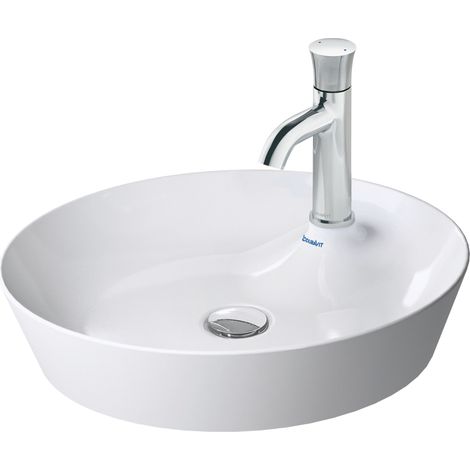 Duravit Cape Cod Aufsatzbecken, Ø 480 mm, mit Armatureninsel, (1/5)