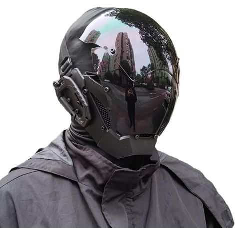 Maschera punk da uomo, cosplay, Halloween, festa, festival musicale (1/5)