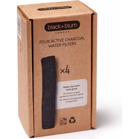 Filtros de agua de Carbón Activo Binchotan, 4uds (1/5)