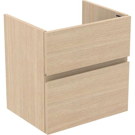 Ideal Standard Finesse - Waschtischunterschrank, 53x41x54 cm, 2 Schubladen, Weiß Eiche E3409US (1/3)
