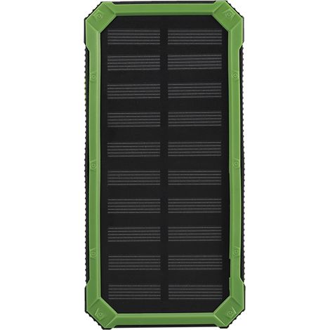 Kit de batterie externe 20000mAh recharge rapide double USB - Power bank portable vert DIY