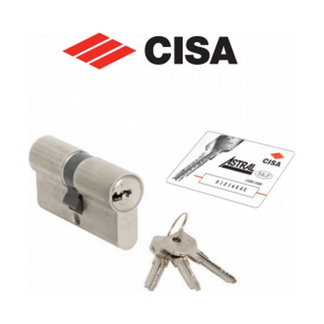 CISA 0A310 CILINDRI A PROFILO EUROPEO ASTRAL CILINDRO CON SCHEDA PORTA SERRATURA (1/3)