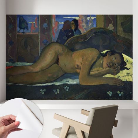 Fotomurale adesivo - murale da parete - Carta da parati autoadesiva - design parete moderno - Tranquillità esotica 104x70 cm (1/5)