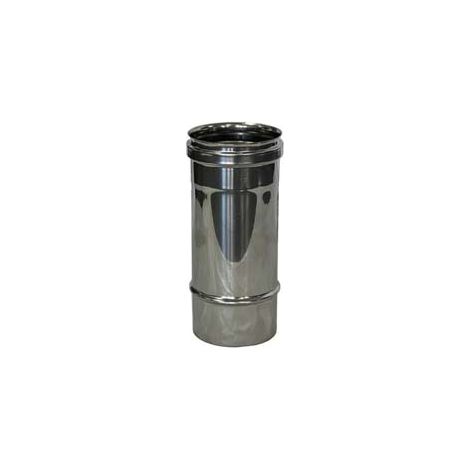 RACCORDO PER TUBO ACCIAIO INOX M/F AISI 304 MONOPARETE SPESSORE MM.0,5 MF ø mm.250