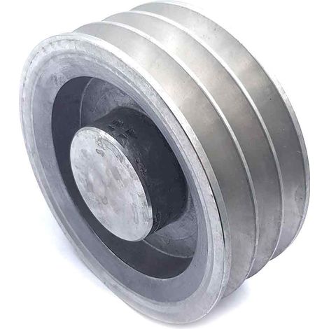 Poulie trapézoïdale aluminium moyeu plein SPA120/3ALU
