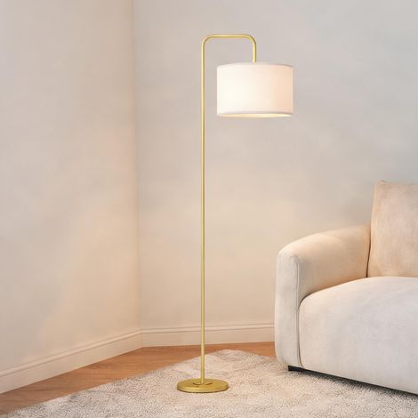 Lampadaire or en acier 64 x 38 x 163,5 cm (1/5)
