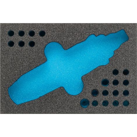 Hazet 2-Komponenten Weichschaumeinlage 163-333L, (LxB) 172 x 114 mm (1/3)
