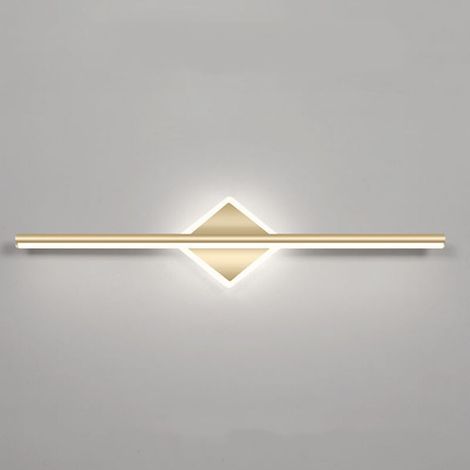 Miroir LED de 40 cm Light, miroir de salle de bain de l'hôtel Light, Éclairage mural Décor d'éclairage intérieur, lampe murale murale, blanc frais (1/2)