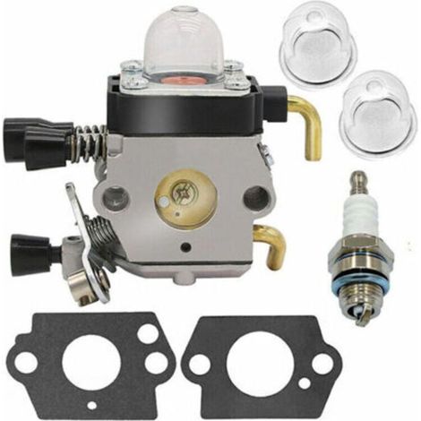 Carburateur pour taille-haies Stihl HS45, FS38, FS45, FS46, FS55, FS55R, KM55, HL45, KM55R et Bluedeer (1/4)