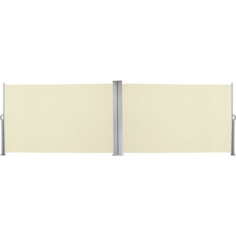 SWANEW Doppi tende da sole laterale estensibile allume 180x600cm (1/5)