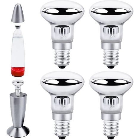 R39 E14 Bulbs, 30W Warm White 2700K, Glass for Lava Lamp, Living Room Bedroom (1/5)