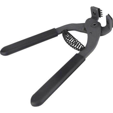 17 cm tragbarer, geräuschloser Locher aus Kohlenstoffstahl, 4 mm (4 Zähne) Locher für Lederarbeiten (1/5)