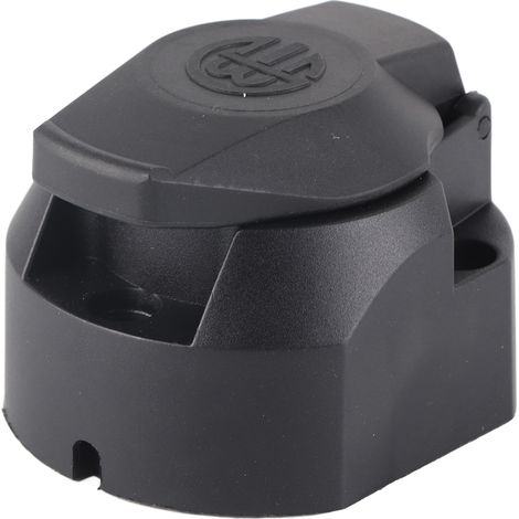 Conector europeo de 7 pines para vehículos comerciales y semirremolques con cable de 1,5 m/4,9 pies.