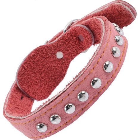 Collar para perro cómodo, color naranja, ajustable, 1 pieza (1/5)