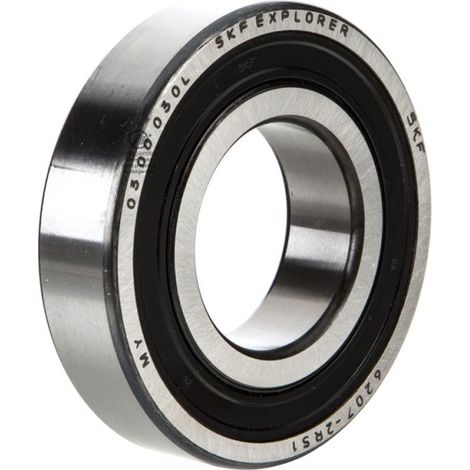 Roulement à billes 6207-2RS. Double étanchéité. Ø 72 mm. SKF (1/3)