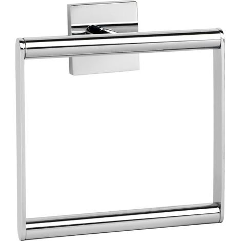 Porta salviette ad anello a parete serie xeno - fissaggio incollo o viti (1/3)