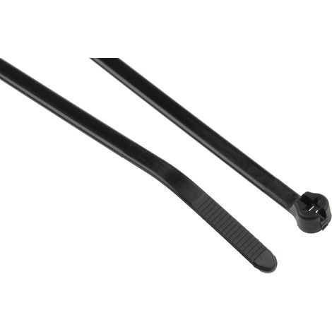Serre-câble Thomas & Betts Ty-Rap 186mm x 4,8 mm Noir en Nylon 66 ( Prix pour Boîte de 1000 ) (1/2)