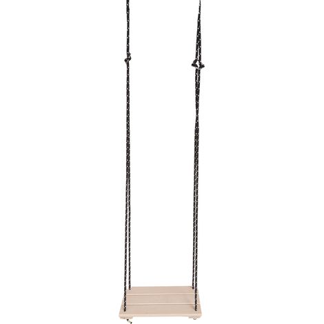 Altalena per bambini MASTER rettangolare 42 x 21 cm - in legno (1/4)