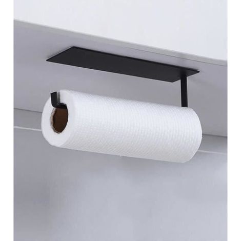 dérouleur sopalin, Support pour Papier Essuie-Tout, Étagère Porte Rouleau de Cuisine Pas de Forage Adhésif 3M Autocollant (1/4)