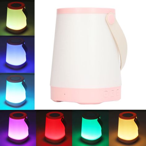 Multifunktionale Stimmungsleuchte, Ambientelampe für Camping, rosa (1/5)