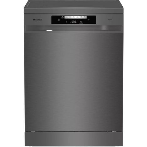 Hisense – Lave-vaisselle 60 cm 14 couverts – Classe énergétique D – 6 programmes – Ouverture automatique – HS642D90B