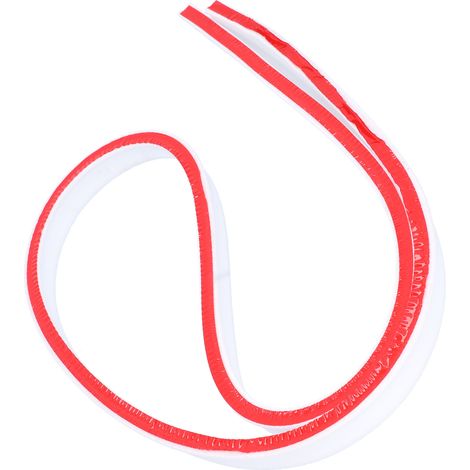 Barrière d'eau flexible en caoutchouc silicone de 2 m x 15 mm pour salle de bain (1/5)