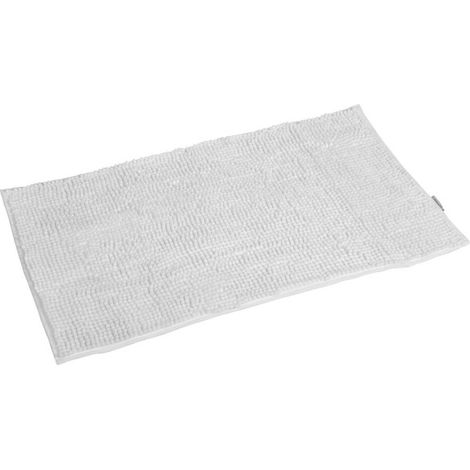 Tapis de Bain Microfibre "Sweety" 45x75cm Blanc (1/2)