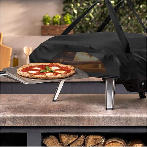 Extérieur Koda 16 hotte de four à Pizza pratique hotte de four à pizza au gaz 420d argentée (1/4)