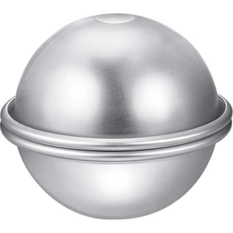 16 moules ronds en alliage d'aluminium pour boîtier de pédalier semi-circulaire à monter soi-même - 6,8 cm (1/5)