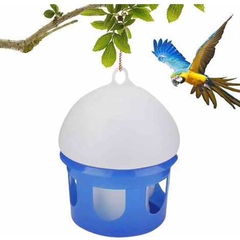 Abreuvoir pour poules, abreuvoir automatique pour cage à oiseaux Abreuvoir et mangeoire suspendus transparents pour poules (2 L) (1/5)