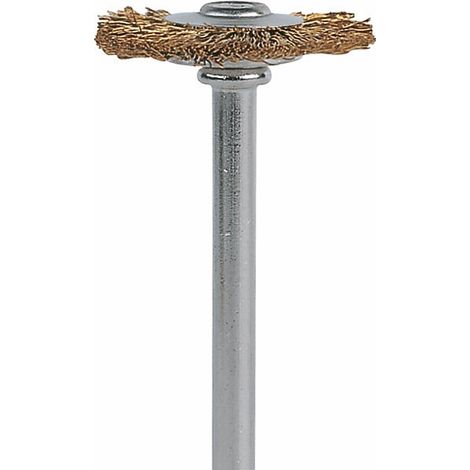 Coppia di spazzole in ottone dremel 535 19mm - 26150535JA