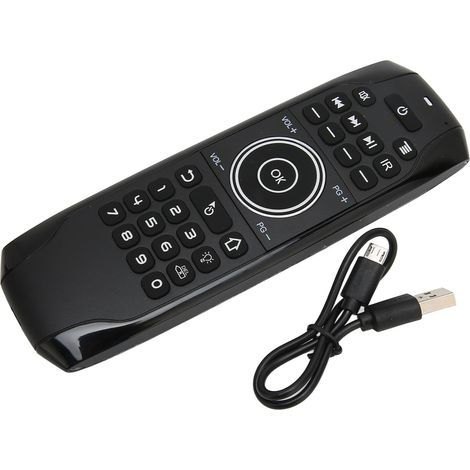 Télécommande vocale Bluetooth de remplacement pour boîtier TV, ordinateur et Smart TV (G7BTS, version Bluetooth sans récepteur)