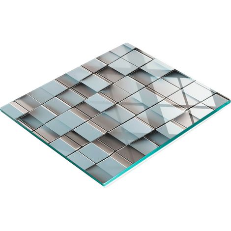Tablero de dados de cristal decorativo multifuncional para cocina, 60x52 cm (1/5)