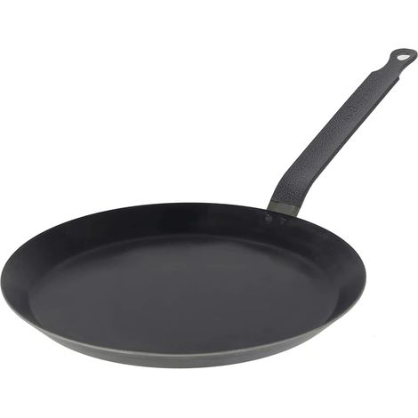 De Buyer Ferro Force Bleue Padella Crepe, Diametro cm 18, 5303.18, Acciaio, Nero, 0 cm (1/5)