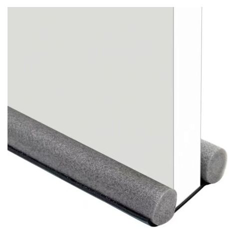 Boudin De Porte sous La Porte, Bande D'étanchéité pour Bas De Porte, Bande D'isolation Phonique Double Face, Butée en Mousse De Protection, Coupe-Froid, Bloqueur De Poussière, sous La Porte (93 Cm) (1/5)