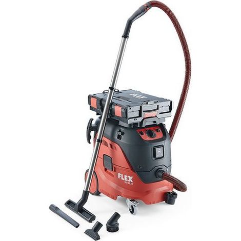 Flex – Aspirateur professionnel 1200 W 25000 Pa 30L – 465682 – Dépression élevée pour chantiers humides – Moteur haute performance (1/4)
