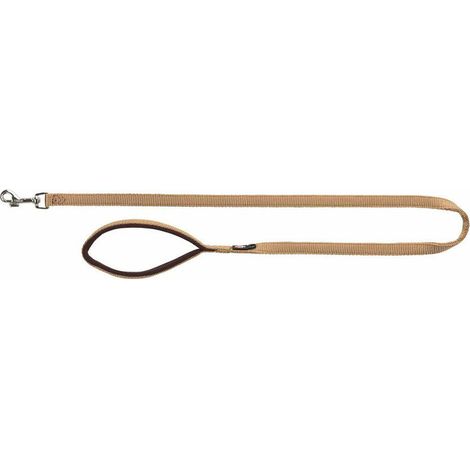 Premium guinzaglio: M-L: 1m/20mm beige